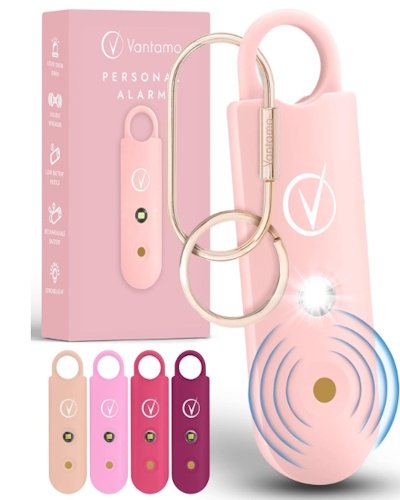 Sirène d'auto défense de 130 dB, ultra puissante . Alarme personnelle de défense. Alarme femme. Alarme enfants 5