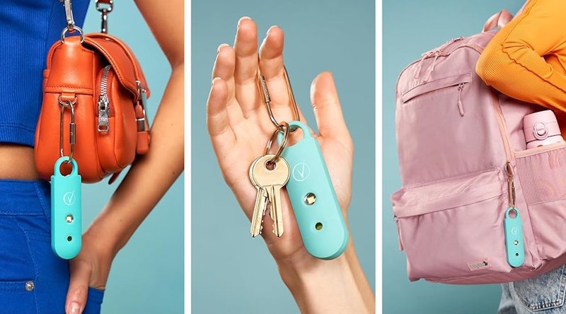 Sirène d'auto défense de 130 dB, ultra puissante . Alarme personnelle de défense. Alarme femme. Alarme enfants